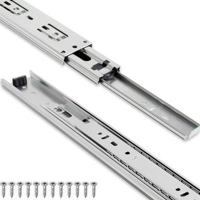 12" Stainless Steel (SS) 3 Part Drawer Channel / Slider